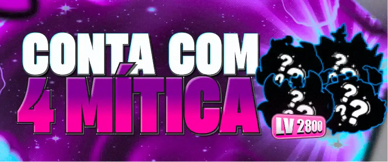 ⭐GODHUMAN 👊 + 4 OU 12 MÍTICAS BAÚ ⭐ + LEVELMAXIMO 🚀