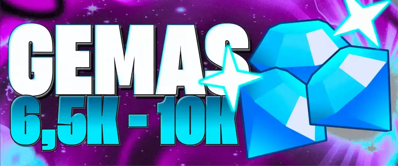CONTA COM 6500 A 6700 GEMAS