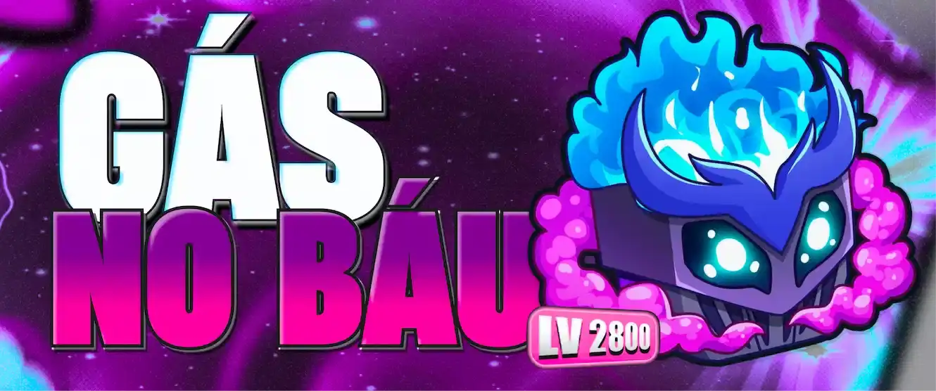 ☁️ Lvl Max + Ghm + Gás No Inventário