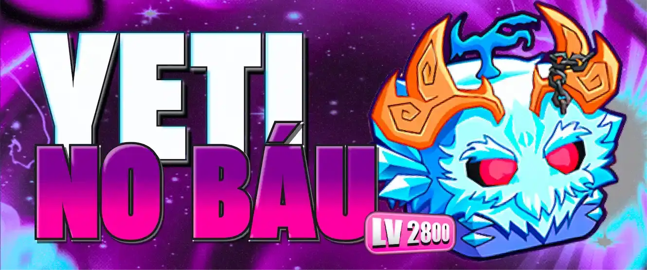 ❄️ Lvl Max + Ghm + Yeti No Inventário (Promoção Do Ano)